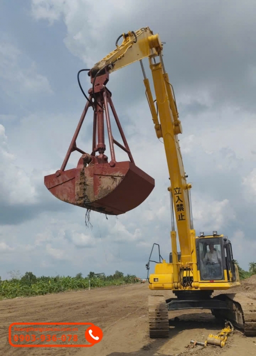 Gàu cạp thủy lực